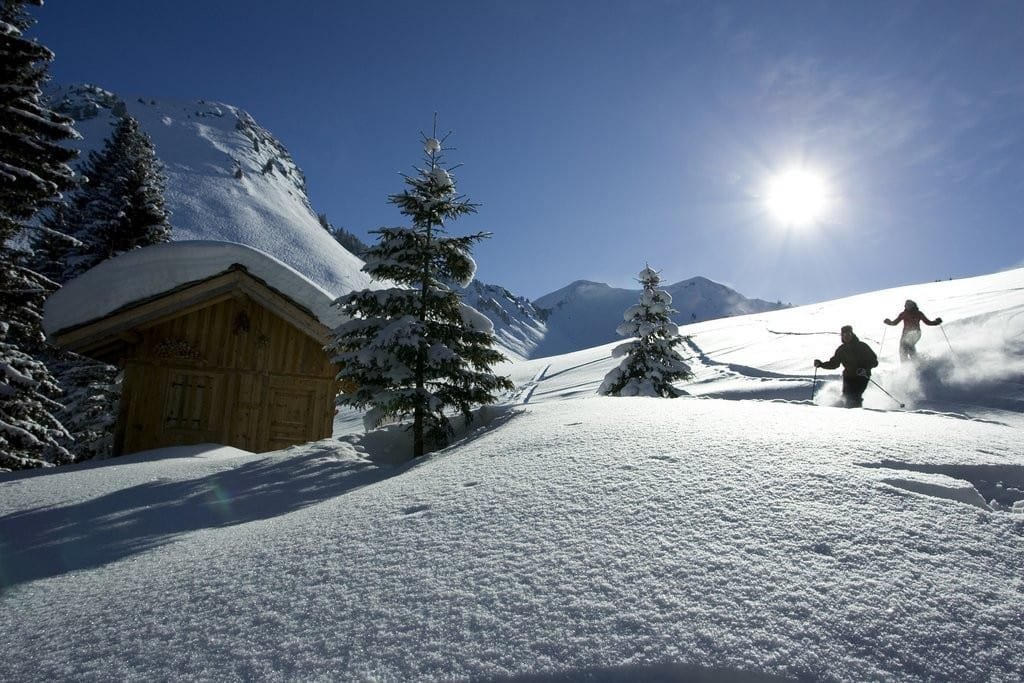 skiing in morzine
