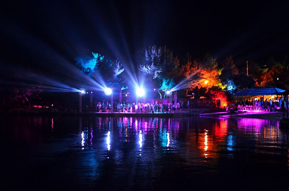 nightclub on the coast at the garden festival