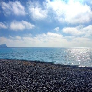 pebbled beach ibiza