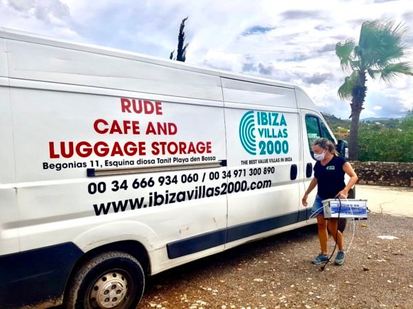 Ibiza Villas 2000 - Ozone cleaning system